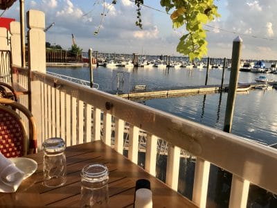 Sea Shore Restaurant View outside from inside